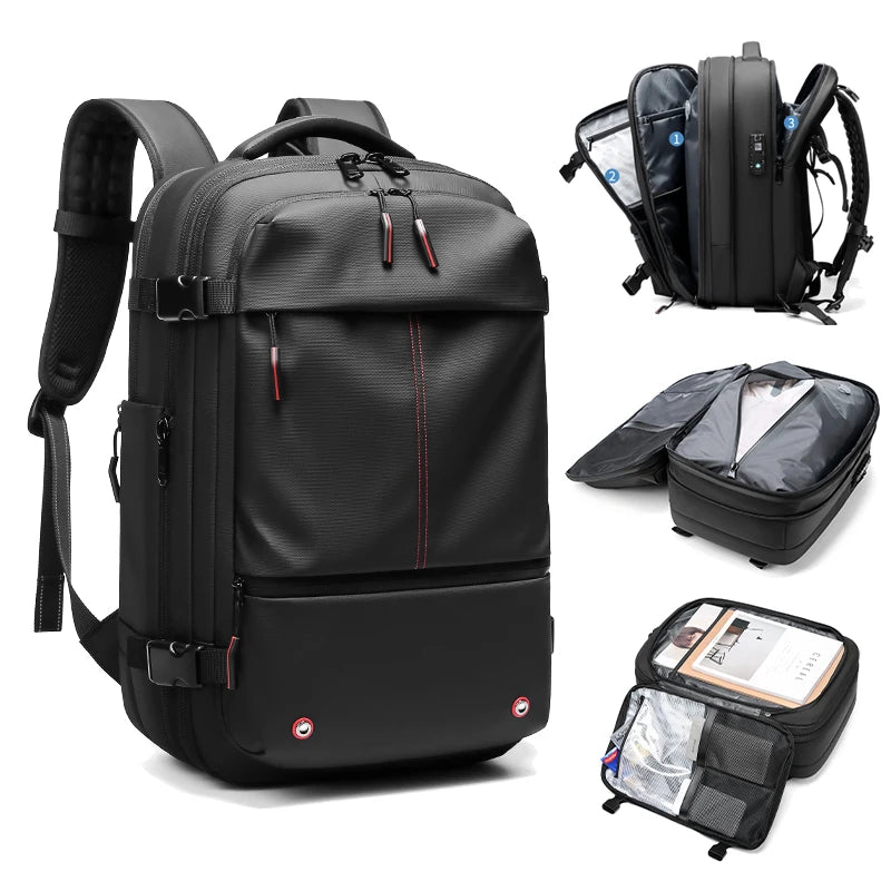 Vacuum Compression Travel Backpack